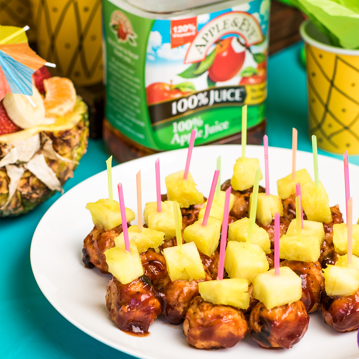 BBQ Pineapple Meatballs