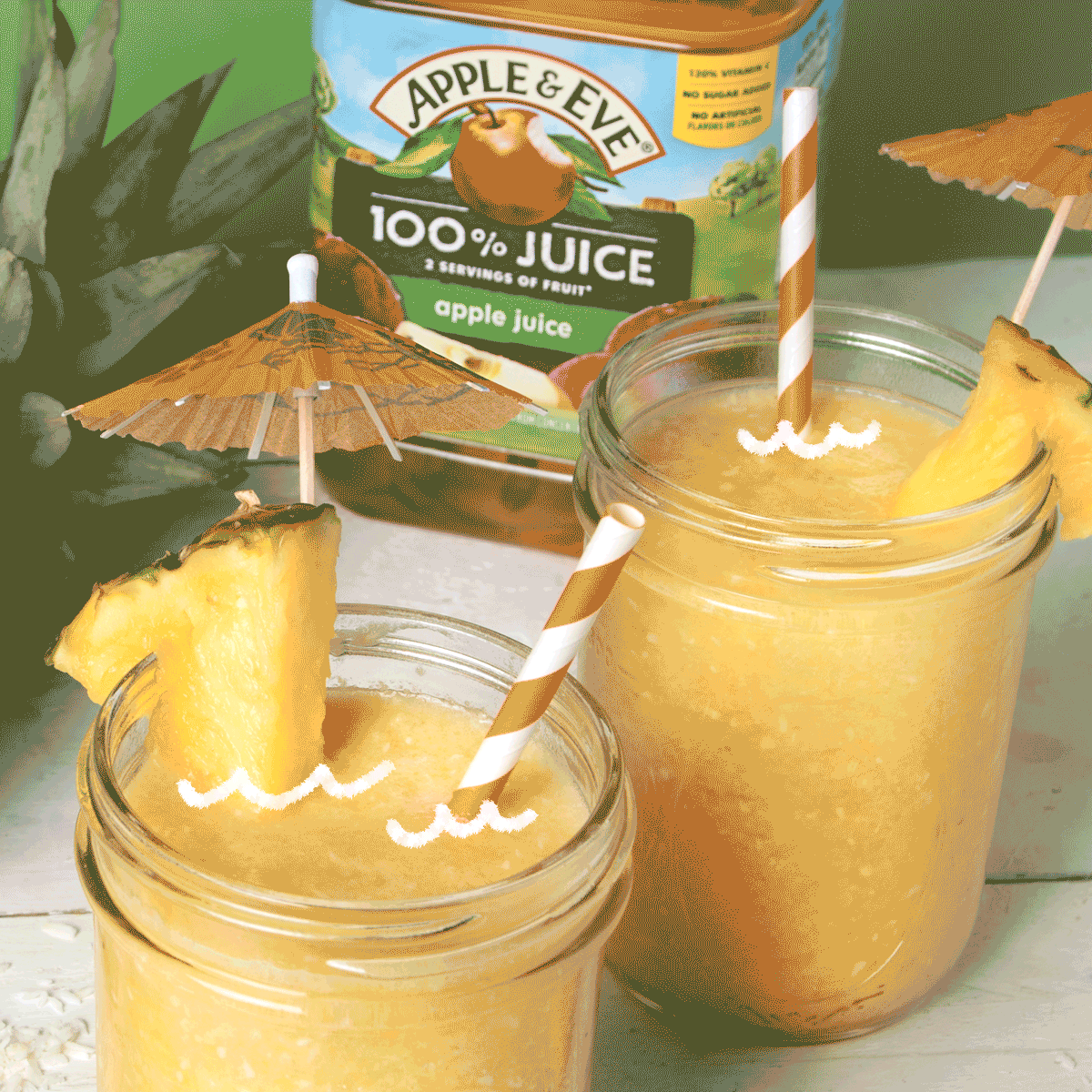 Piña Colada Smoothie Apple & Eve