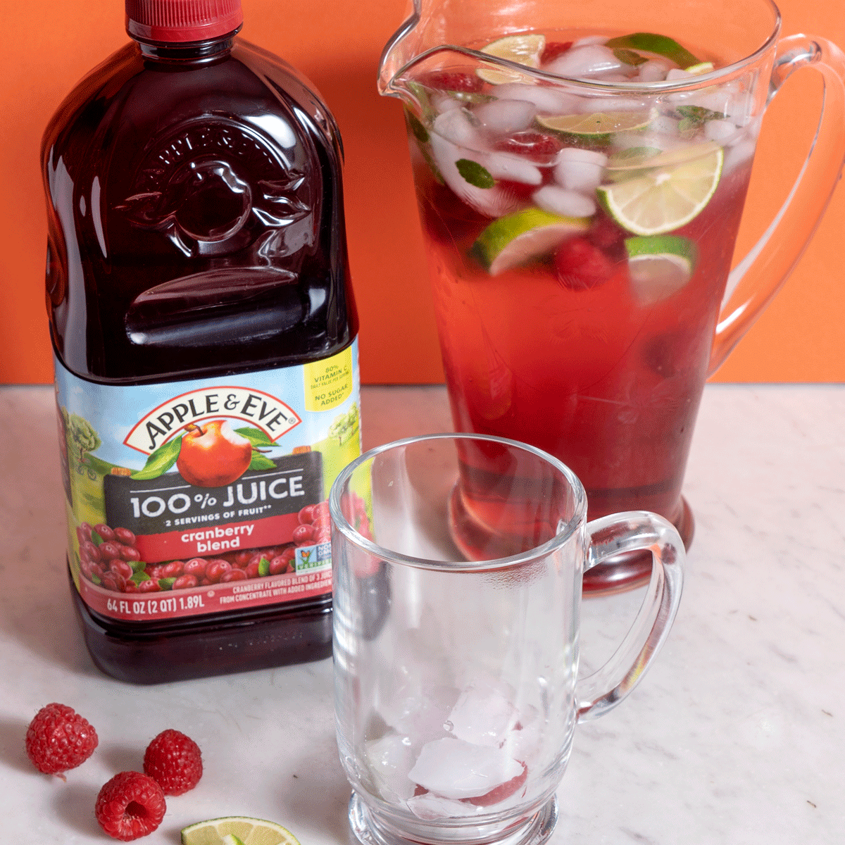 Cranberry Pomegranate Punch - Apple &amp; Eve